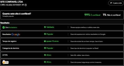 Site verificado e verdadeiro:f99com
